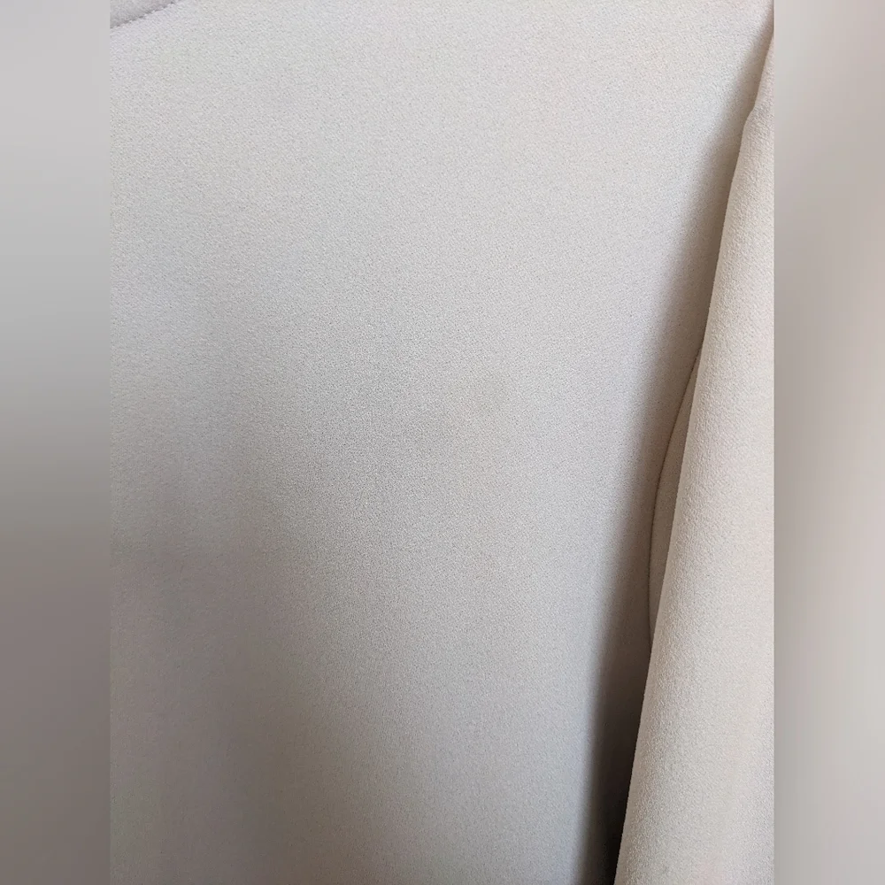 Women's Long Sleeve White Blouse - Picture 6 of 9